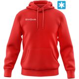 Givova - New - Sweatshirt - Met Kinderkapje - Geborduurd Logo - Kangoeroezakken
