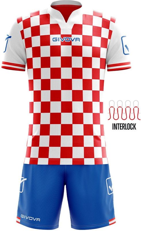 Givova - Competition Sportset - Sky-Blue - Ademend - Lichtgewicht