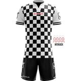 Givova - Competition - Sportset - Zwart-Wit - Hoogwaardige Polyester