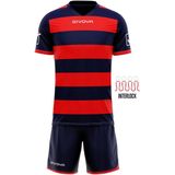 Givova - Rugby Sports Set - Blauw-Rood - Trainingspak