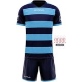 Givova - Rugby Sports Set - Blauw - Polyester Interlock - Training