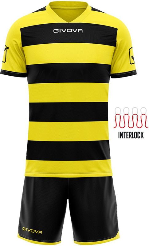 Givova Rugby Sportset - Duurzaam - Polyester - Ademend