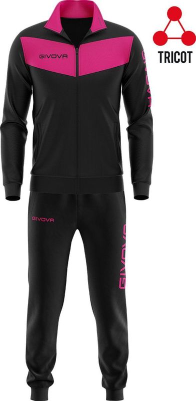 Givova - Visa - Sportset - Zwart - Fuxia