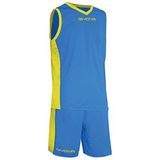 Givova Power Set Geel,Blauw 6-8 Years Jongens,Meisjes