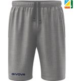 Givova - Friend - Sport Bermudas - Grijs Melange