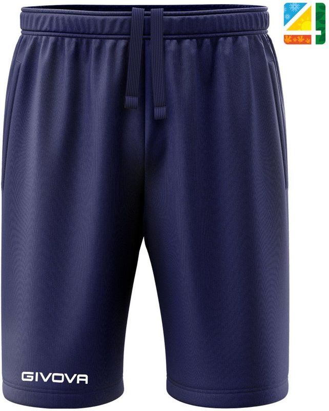 Givova - Friend - Sport Bermudas - Grijs Melange