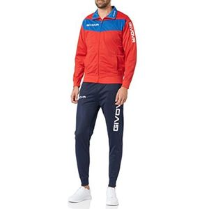 Givova, visa, lichtblauw/rood, 3XL