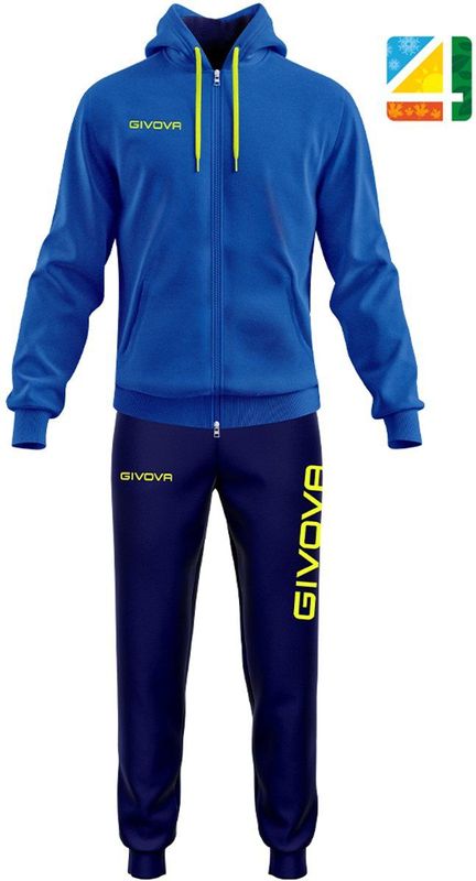 Givova - Poker - Trainingspak - French Terry - Katoen - 240 GSM