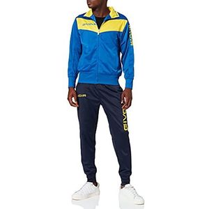 Givova, pak visa, lichtblauw/geel, 5XS