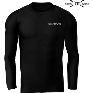 Givova - Sportshirt - Zwart - Polyester/Elastaan