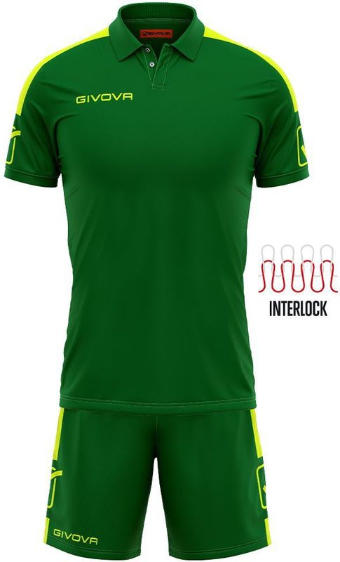 Givova - Play Set - Sportshirt - Korte Mouwen