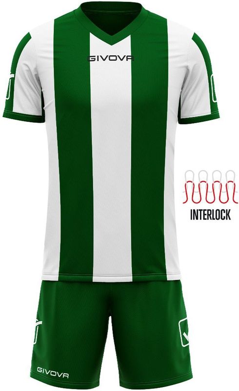 Givova - Catalano Set - Sportshirt - Zwart - Synthetisch