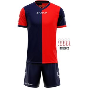 Givova - Combo - Sportset - Zwart-Wit - Voor Training en Vrijetijd