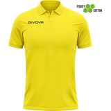 Givova - Summer - Poloshirt - Effen - Katoen Piqué - Lange Mouwen - Unisex