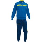 GIVOVA - One - Trainingspak - Donkergrijs/Turquoise - Hoogwaardige Materialen