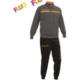 GIVOVA - One - Trainingspak - Donkergrijs/Turquoise - Hoogwaardige Materialen