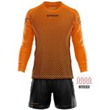 Givova Manchester Set Oranje Zwart