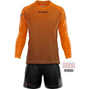 GIVOVA - Manchester Set - Voetbaltenue - Zwart - Synthetisch