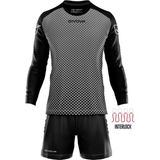 Givova - Manchester Set - Voetbaltenue - Zwart - Polyester