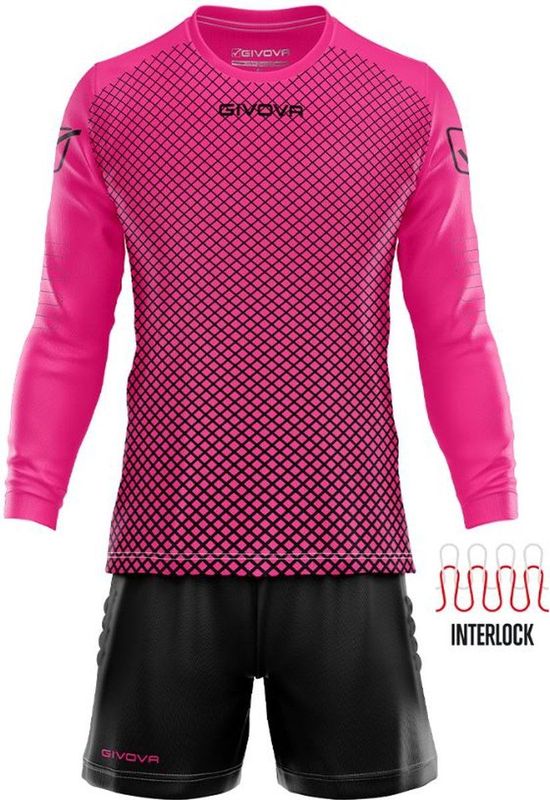 Givova - Manchester Set - Voetbalkleding - Zwart - Polyester