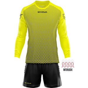 Givova - Manchester Doelmanset - Fluo Geel - Ademend - Duurzaam