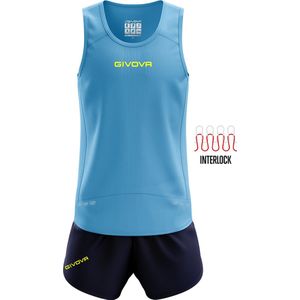 Givova - Kit New York - Sportset - Zwart - Polyester