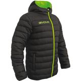GIVOVA - Olanda - Kinder Voetbaljack - Zwart - Thermisch - Unisex