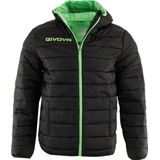 GIVOVA - Olanda - Kinder Voetbaljack - Zwart - Thermisch - Unisex
