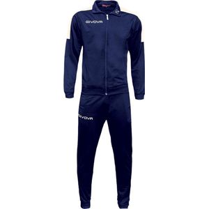 Trainingspak Givova TR033 Tuta Revolution 0403 Navy Blauw Wit