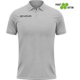 Poloshirt - Effen - Unisex - Lange Mouwen - 100% Katoen Piqué