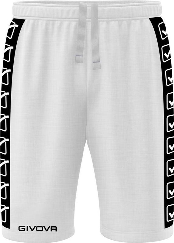 Sports Shorts Givova Terry Band White,
