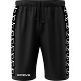 GIVOVA - Terry Band - Korte Broeken - Zwart - Synthetisch