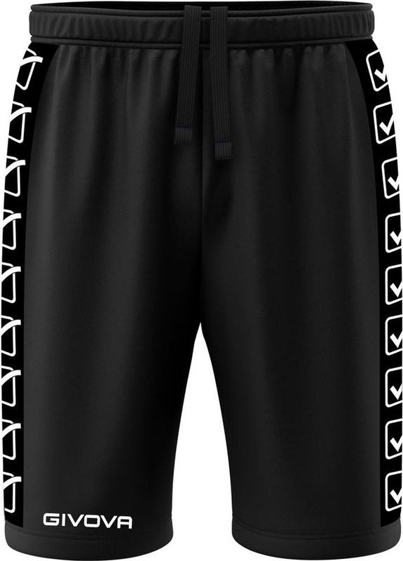 GIVOVA - Terry Band - Korte Broeken - Zwart - Synthetisch