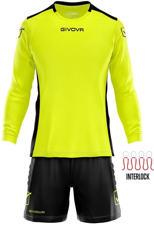 Givova - Hyguana Set - Voetbaltenue - Groen - Polyester