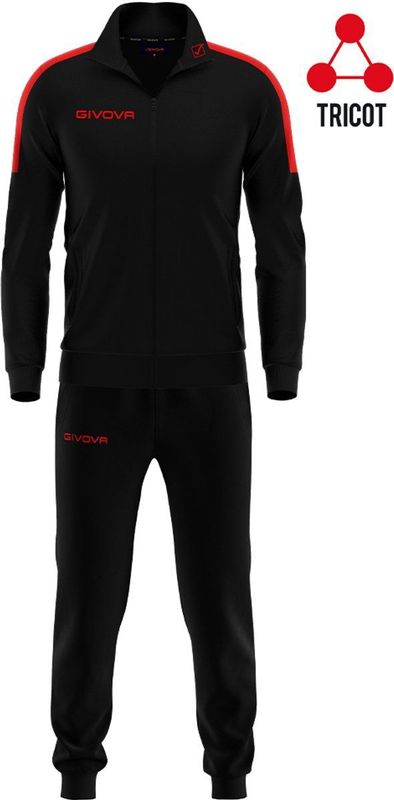 Trainingspak - Polyester - Zwart - Unisex