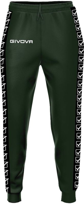 Givova - Tricot Band Broek - Unisex - Zwart - Synthetisch