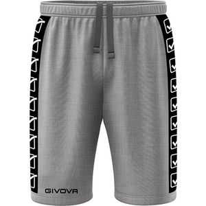 Sport shorts givova terry band light grey