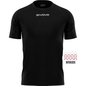 Sports t-shirt givova capo black