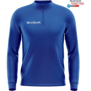 Sports hoodie givova maglia tecnica royal