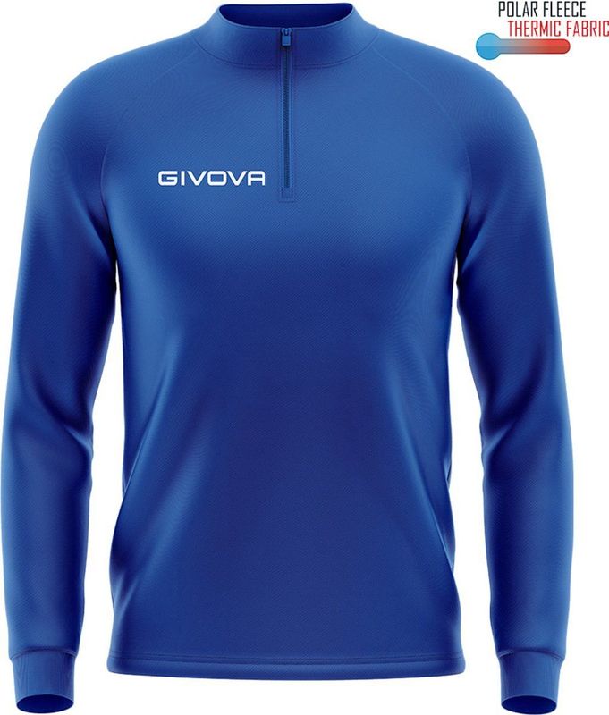 Givova - 500 - Sweatshirt - 1/2 Rits - Kind - 100% Polyester Microfleece