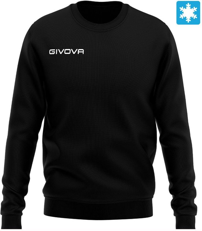 Givova - Sweatshirt - Ronde Hals - 70% Katoen - 30% Polyester - Wintershirt