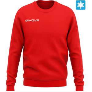 Givova Sweatshirt Rood 3XL Man