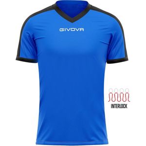 Sports t-shirt givova revolution royal-black
