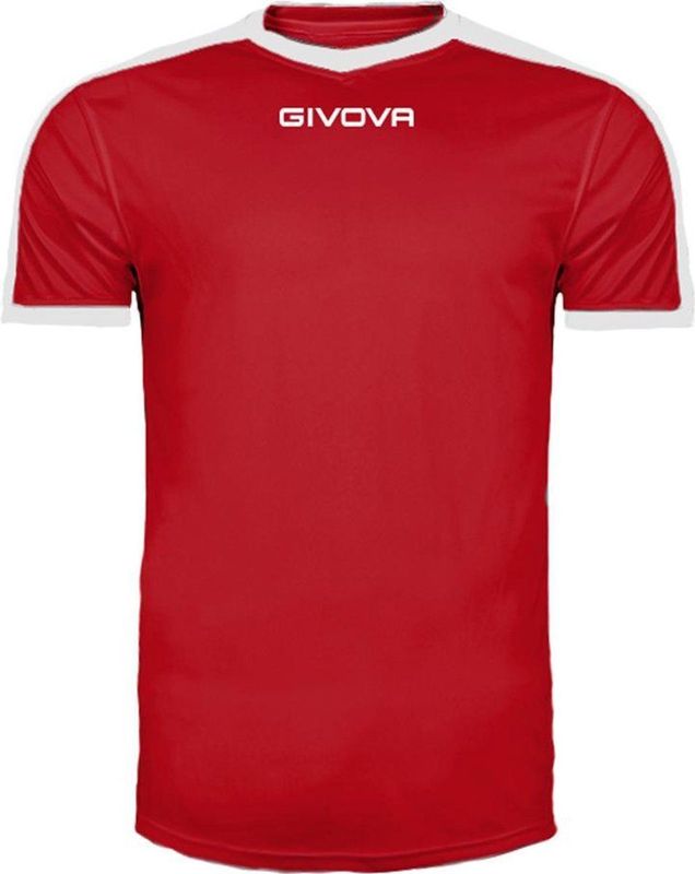 Givova - Revolution - Sport T-shirt - Rood-Wit