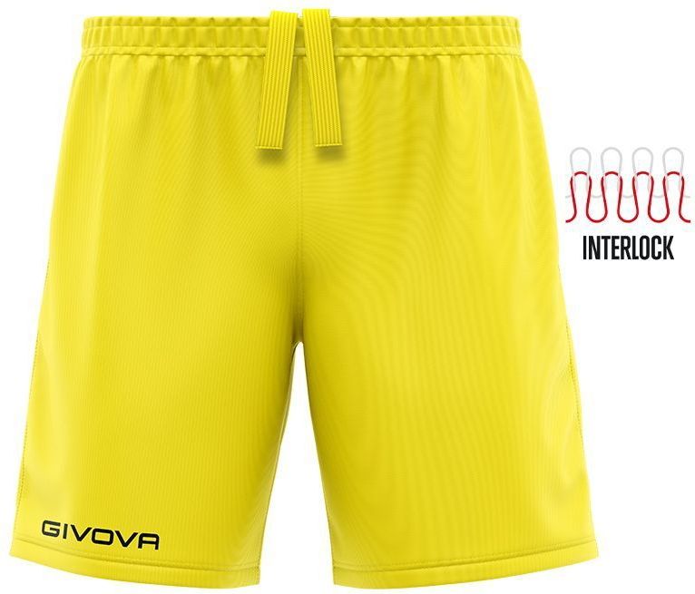 Givova - Capo - Sportshorts - Geel - Unisex