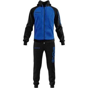 Home Shop Italia Givova trainingspak, Super King, heren en dames, sport, lichtblauw/zwart
