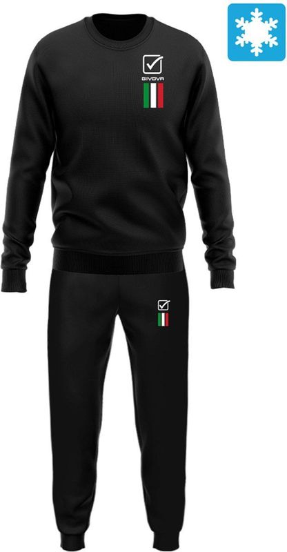 Givova - 100 - Trainingspak - Rood - 2XL Man