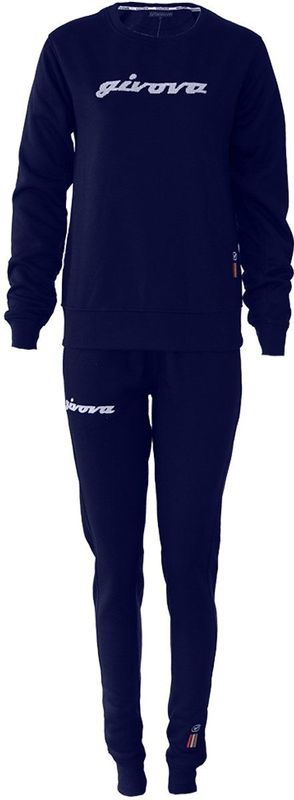 Givova - Trainingspak - Fleece - Dames - Met Pailletten - Crew Neck