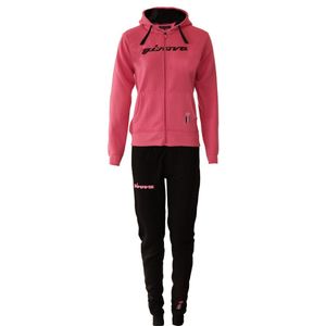 Givova - 105 - Trainingspak - Fleece - 15% Katoen - 85% Polyester - Geribde Manchetten