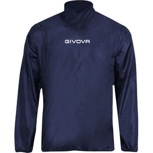 Men's waterproof jacket givova rain jacket navy, xl